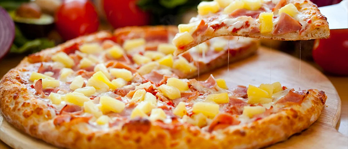 Cheese & Pineapple Pizza  9" 