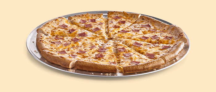 Cheese & Ham Pizza  9" 
