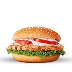 Chicken Burger With Cheese 