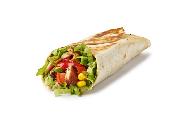 Chicken Pakora Wrap 