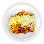 Baked Beans, Chips & Cheese 