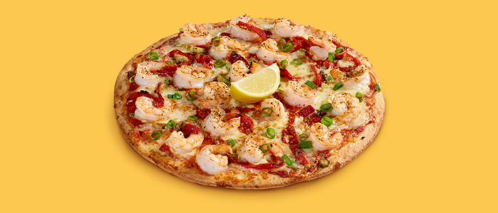 Cheese & Prawn Pizza  9" 