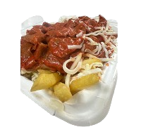 Chips, Cheese & Chasni Donner 