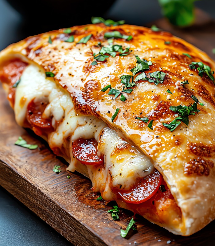  Loaded Calzones Served at Punjabi Junction Paisley 